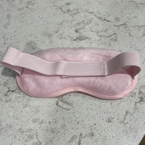 Spa Eye Mask Gel Beads HOT & COLD Super Soft Plush backing adjustable band sleep - Picture 3 of 8